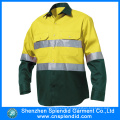 Australia Yellow High Visibility Reflective Safety Work Shirt Wholesale